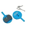 ELVEDES Paar Bremsbeläge Fahrrad organic Avid BB5 Unisex, blau, TU