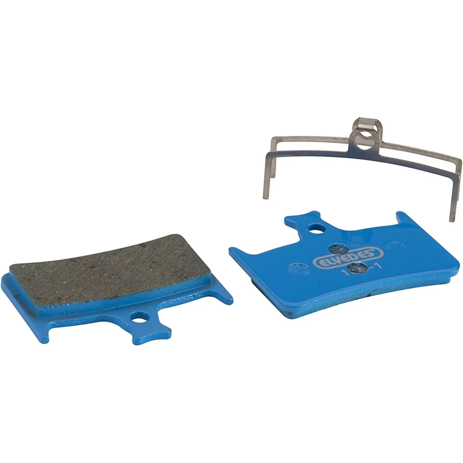 ELVEDES Paar Bremsbeläge Fahrrad organic Hope E4 Unisex, blau, TU