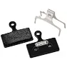 ELVEDES Paar Fahrradbremsbeläge Metall/Carbon Shimano BRM666, BRM785, BRM985 Unisex, schwarz, TU