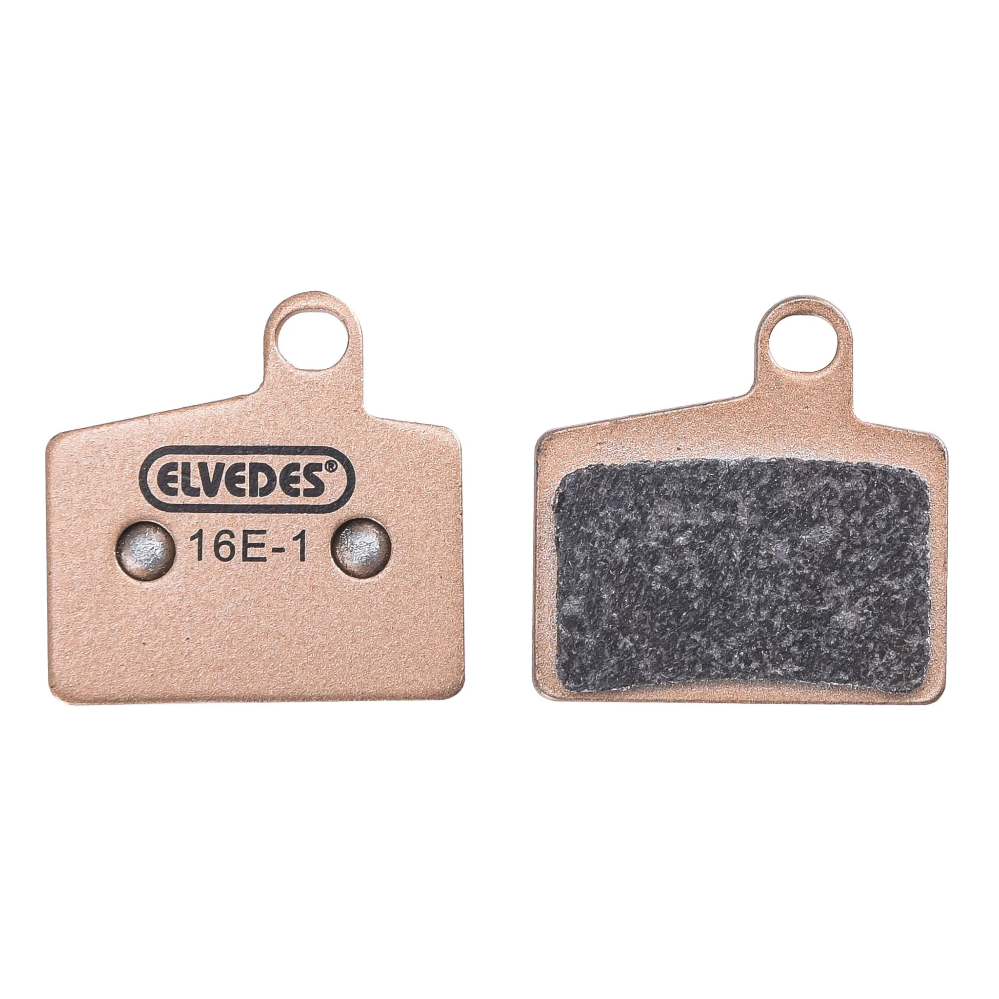 ELVEDES Paar metallischer Fahrradbremsbeläge Hayes Stroker Ryde Unisex, blau, TU
