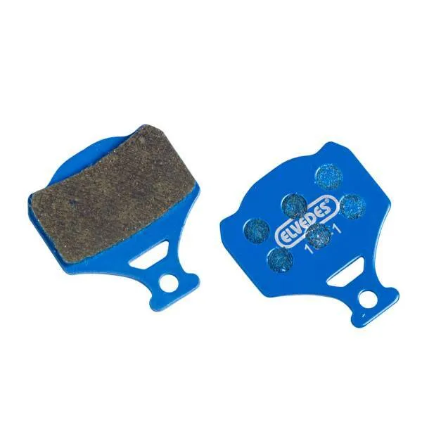 ELVEDES Paar organische Fahrradbremsbeläge CAMPAGNOLO Unisex, blau, TU