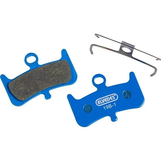 ELVEDES Paar organische Fahrradbremsbeläge HAYES DOMINION A4 Unisex, blau, TU