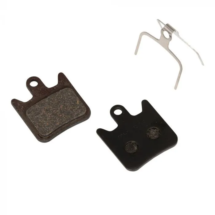 ELVEDES Paar von 2 Fahrradbremsbelägen metallic carbon Hope Unisex, schwarz, TU