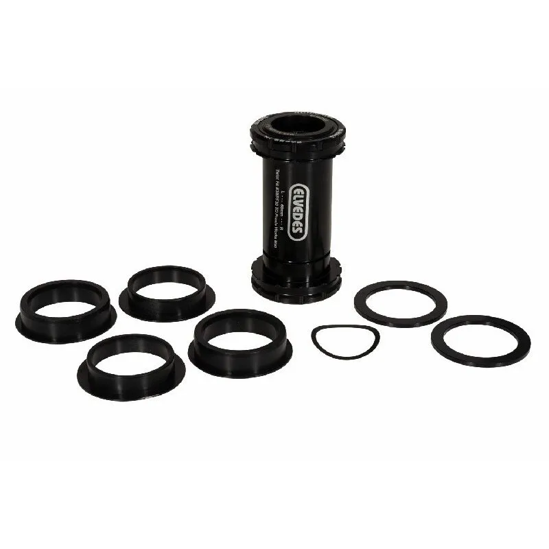 ELVEDES Praxis Bb30/pf30 Lagerschalen, Black, 68/73mm ELVEDES Praxis Bb30/pf30 Lagerschalen, Black, 68/73mm