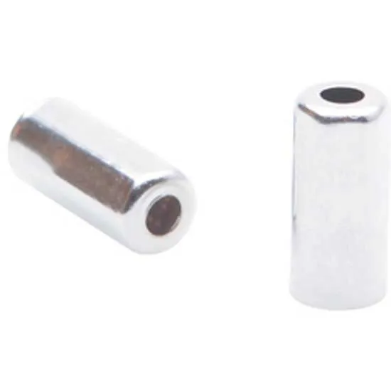 ELVEDES Push Fit Kabelendhülse 200 Einheiten, Silver, 5mm ELVEDES Push Fit Kabelendhülse 200 Einheiten, Silver, 5mm