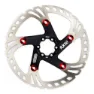 ELVEDES Rx20 6b Bremsscheibe, Black / red / silver, 203mm