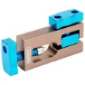 ELVEDES Schraubstock Zum Verbinden Von Hydraulikbremsschlauchanschlüssen, Blue, One Size