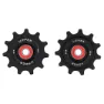 ELVEDES Shimano 12s Fahrrad-schaltröllchensatz, Black / red, 11t