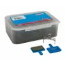 ELVEDES Shimano Br-m375/m415-m495/m515/m525/m575/c501/c601.c607/tektroauriga (pro-(e-)comp)/draco/orion/aquila/rst D-power Organische Scheibenbremsbeläge 10 Paare, Black, One Size