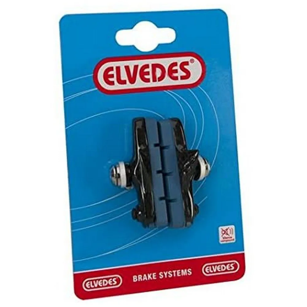 ELVEDES Shimano Carbon 55 Mm Komplette Felgenbremsbeläge, Black, One Size ELVEDES Shimano Carbon 55 Mm Komplette Felgenbremsbeläge, Black, One Size