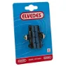 ELVEDES Shimano Carbon 55 Mm Komplette Felgenbremsbeläge, Black, One Size