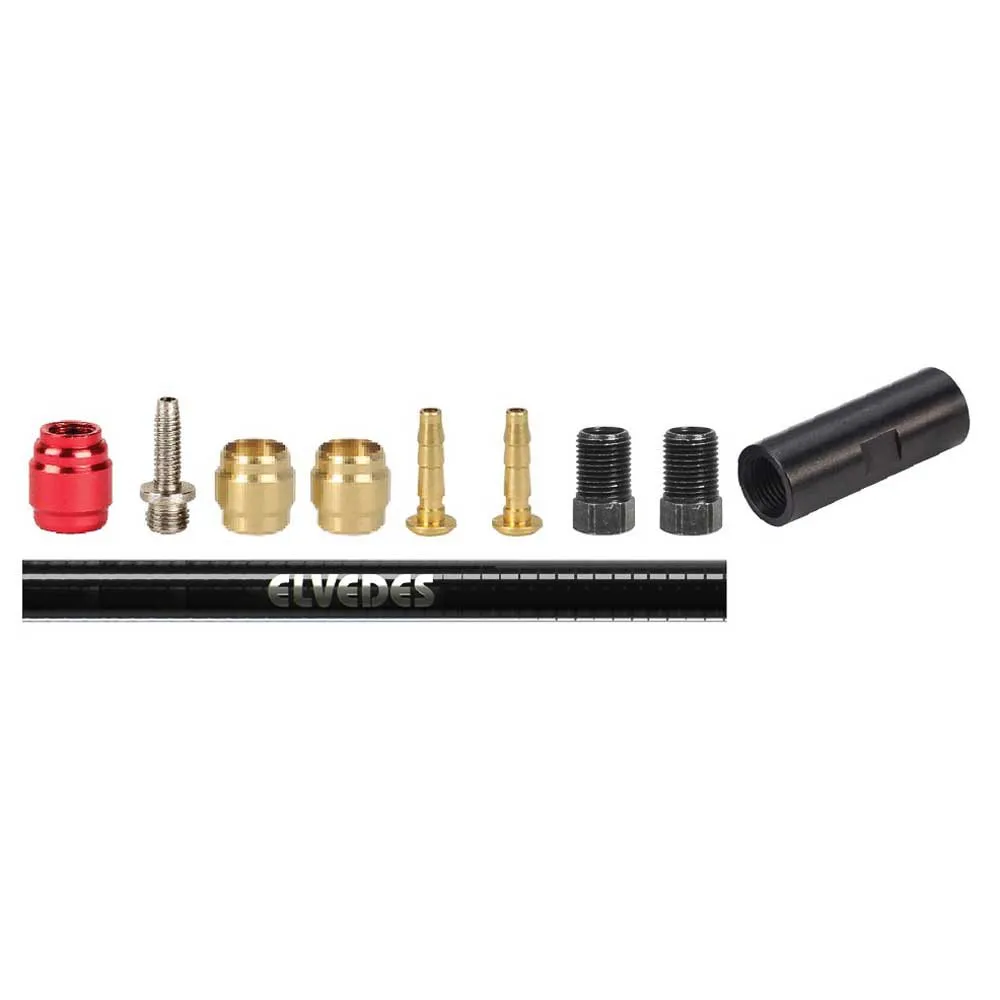 ELVEDES Sram/avid Hydraulikschlauch-verlängerungssatz, Balck, One Size ELVEDES Sram/avid Hydraulikschlauch-verlängerungssatz, Balck, One Size