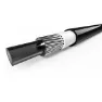 ELVEDES Superflex Schaltzugummantelung 30 M, Black, 3.2mm