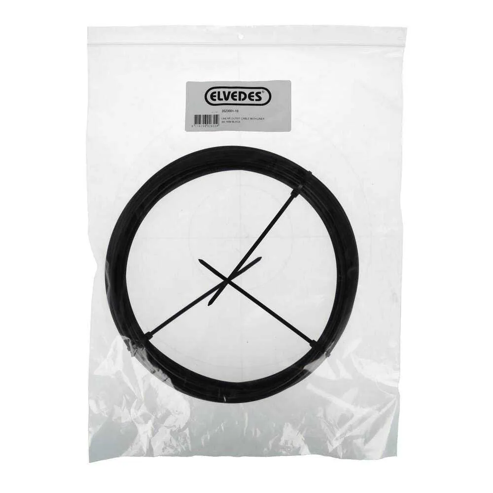 ELVEDES Ultralight 4.1 Aluminium/steel Schaltzugummantelung 10 M, Black, One Size ELVEDES Ultralight 4.1 Aluminium/steel Schaltzugummantelung 10 M, Black, One Size