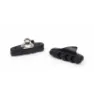 ELVEDES Universal Komplette Felgenbremsbeläge 25 Paare, Black, One Size