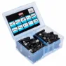 ELVEDES V-type 70 Mm Komplette Felgenbremsbeläge 25 Paare, Black, One Size