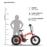 Emotorad Toledo Elektrofahrrad, Tiffany blue, One Size, 250Wh