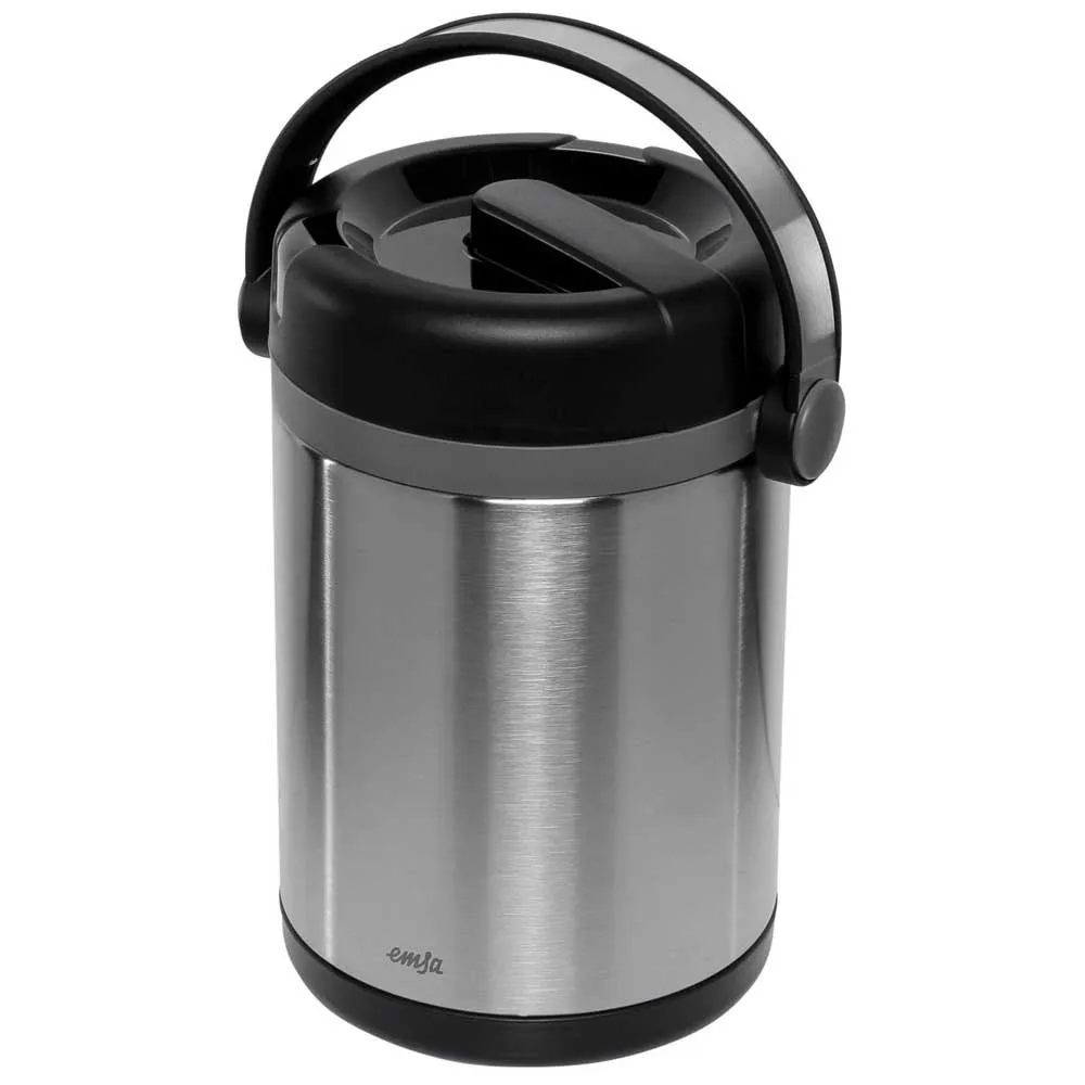 Emsa 509245 Mobility 1.7l Stainless Steel Thermosflasche, Stainless steel, One Size Emsa 509245 Mobility 1.7l Stainless Steel Thermosflasche, Stainless steel, One Size