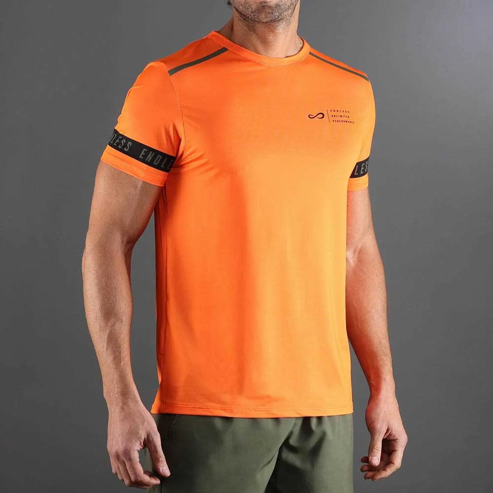 Endless Ace Izzy Kurzarm-t-shirt male, Orange Endless Ace Izzy Kurzarm-t-shirt male, Orange