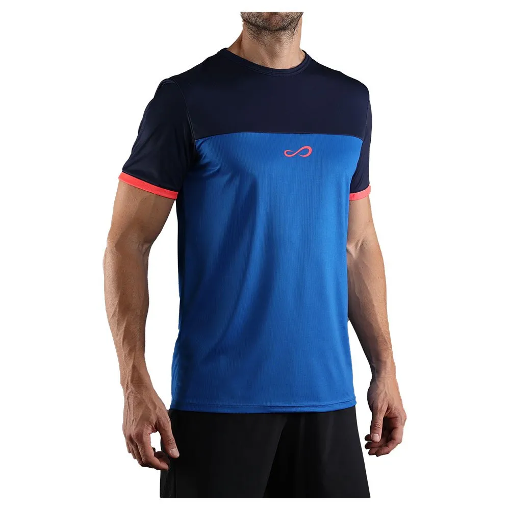 Endless Alpha Kurzarm-t-shirt male, Blue rubi
