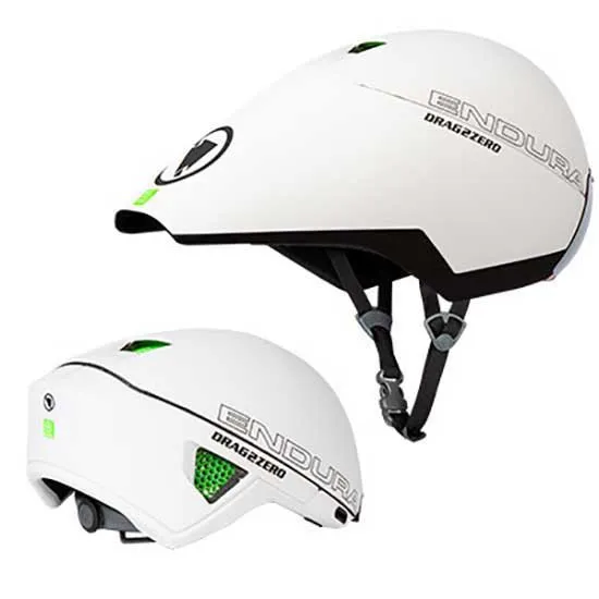 Endura Drag2zero Aeroswitch Helm, White Endura Drag2zero Aeroswitch Helm, White