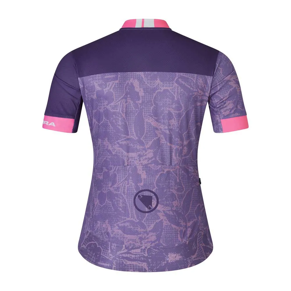 Endura Fs260 Floral Kurzarm-radtrikot