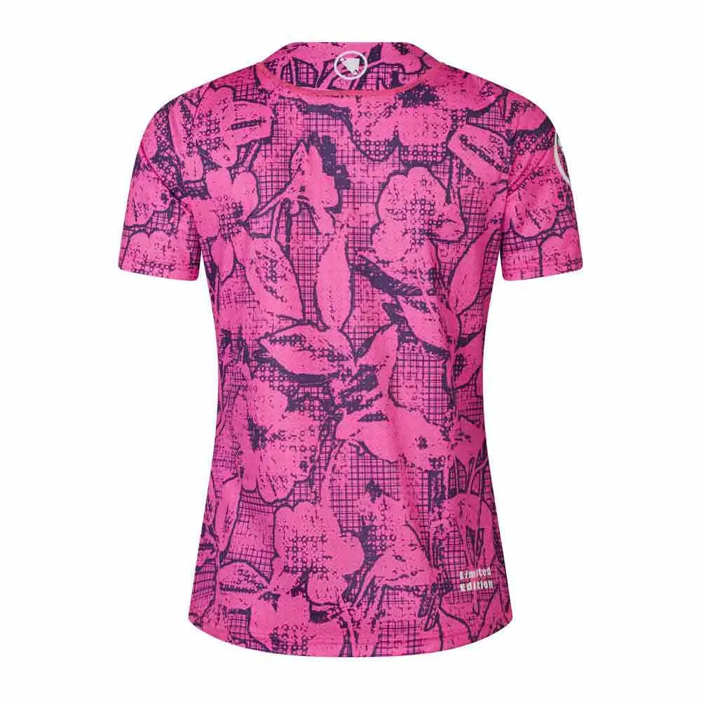 Endura Grid Floral Ltd Kurzarm Enduro Trikot, Pink pop Endura Grid Floral Ltd Kurzarm Enduro Trikot, Pink pop