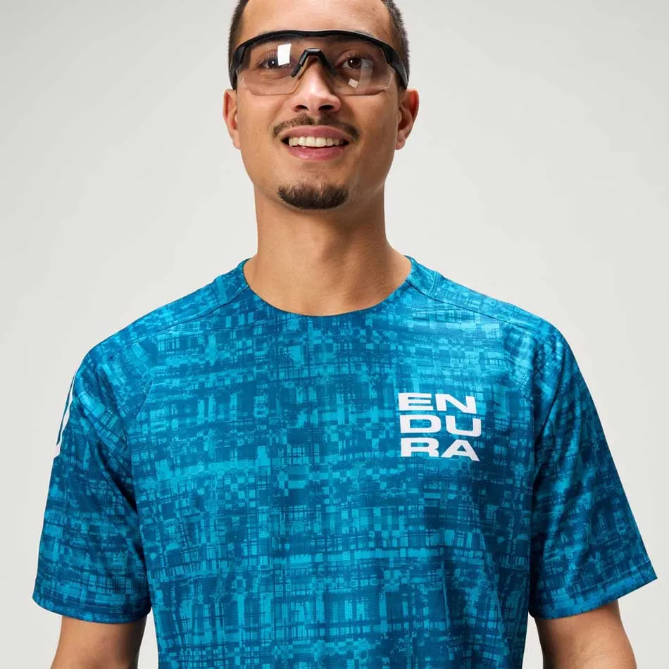 Endura Grid Ltd Print Kurzarm Enduro Trikot Endura Grid Ltd Print Kurzarm Enduro Trikot