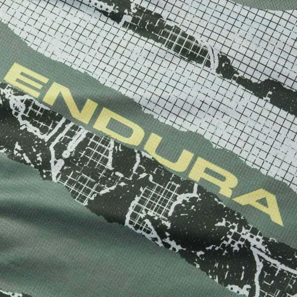 Endura Patchwork Ltd Langarm Enduro Trikot Endura Patchwork Ltd Langarm Enduro Trikot