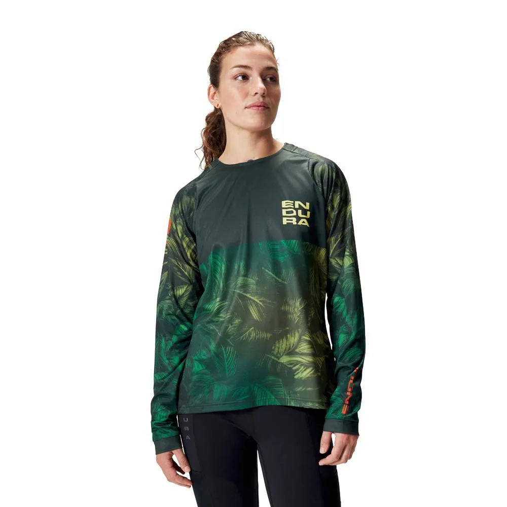 Endura Tropical Ltd Langarm-t-shirt, Ghillie green, XL Endura Tropical Ltd Langarm-t-shirt, Ghillie green, XL