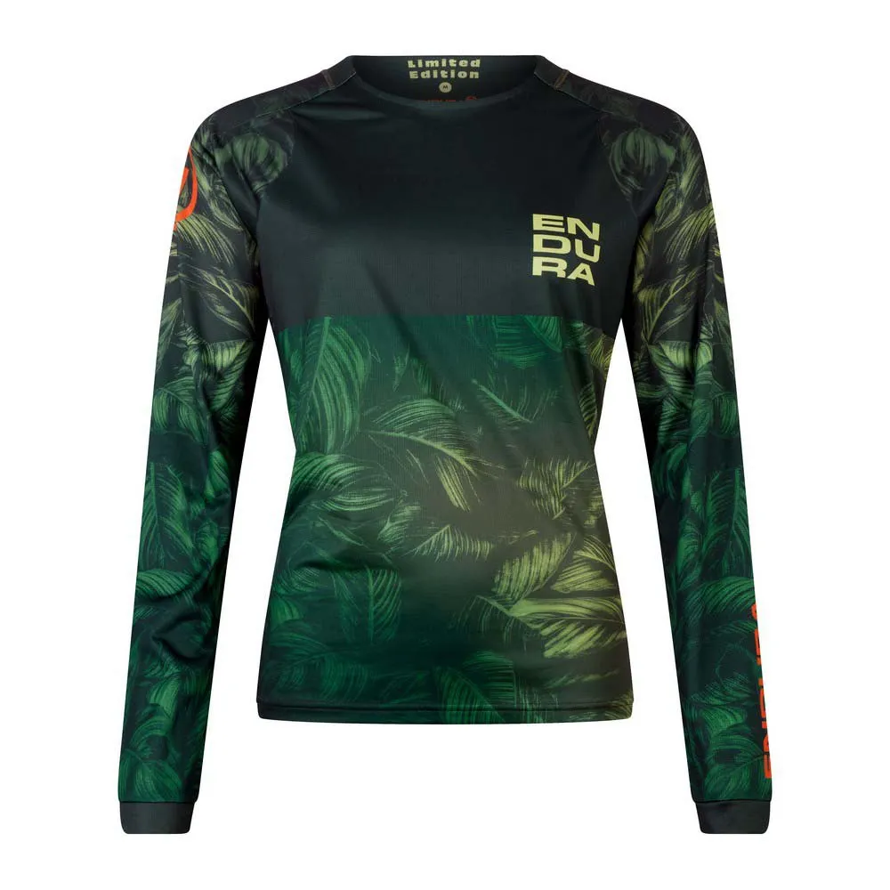 Endura Tropical Ltd Langarm-t-shirt, Ghillie green, XL Endura Tropical Ltd Langarm-t-shirt, Ghillie green, XL