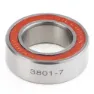 Enduro Bearings Bb 3800 Llu Max-7-bag Double Row Abec Lager, Silver, 10 x 19 x 7mm