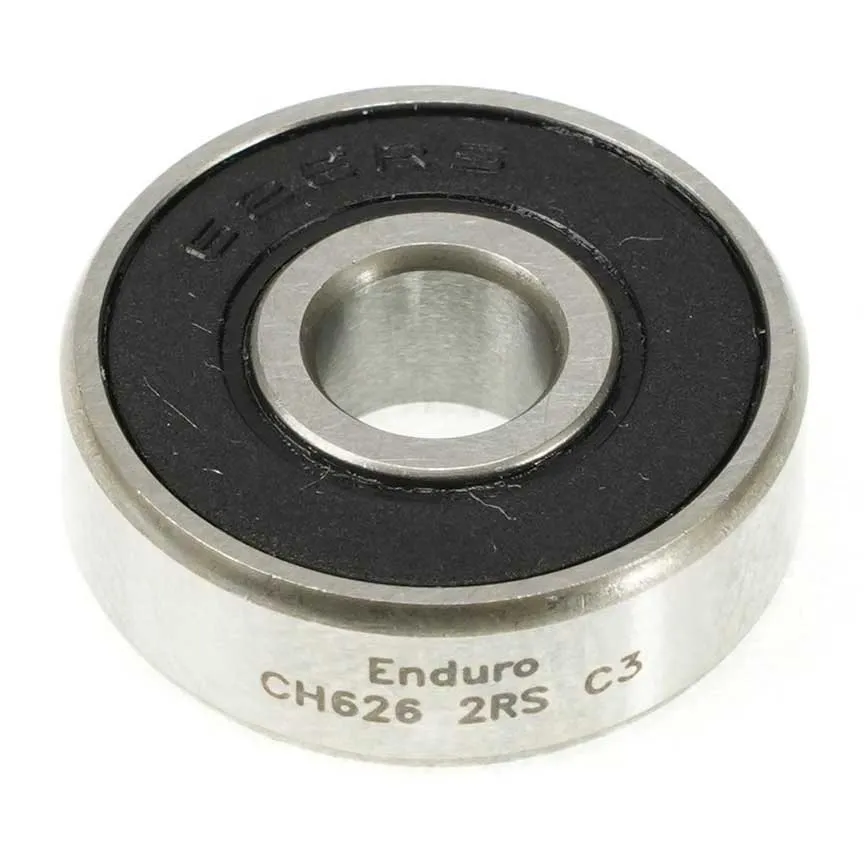 Enduro Bearings Bb Ch 626 2rs-bx Ceramic Hybrid Abec-5 Radial Lager, Silver, 6 x 19 x 6mm Enduro Bearings Bb Ch 626 2rs-bx Ceramic Hybrid Abec-5 Radial Lager, Silver, 6 x 19 x 6mm