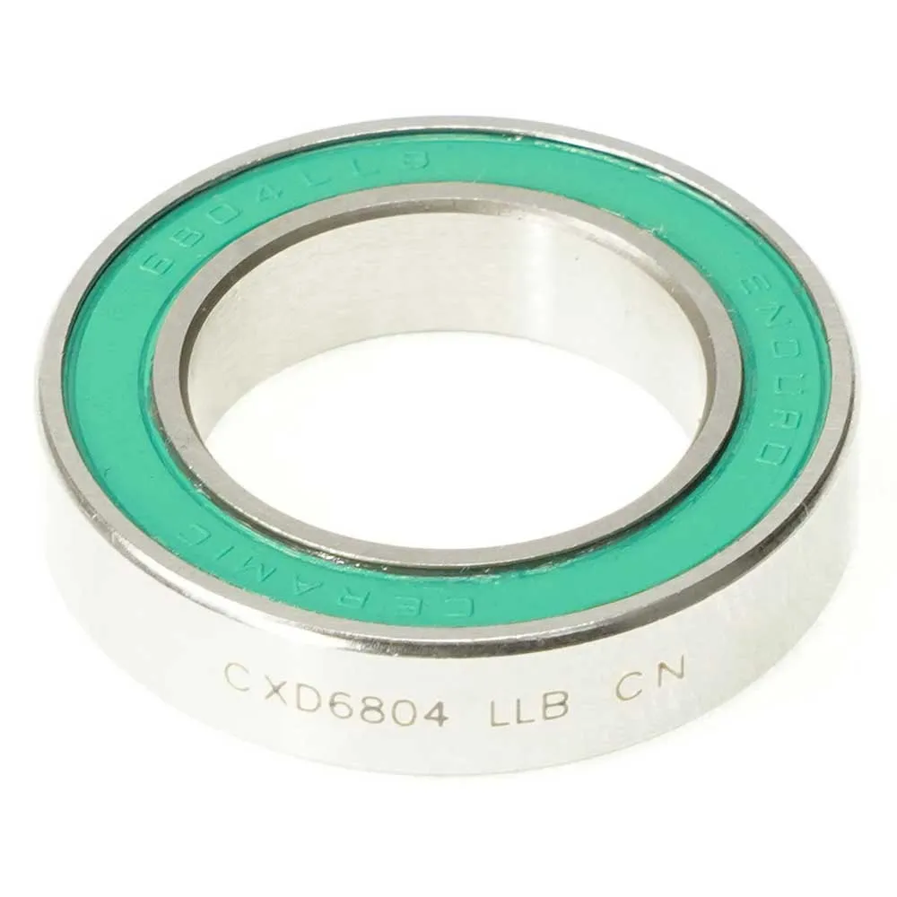 Enduro Bearings Bb Cxd 6804 Llb-bx Xd-15 Ceramic Hybrid Abec-5 Radial Lager, Silver, 20 x 32 x 7mm