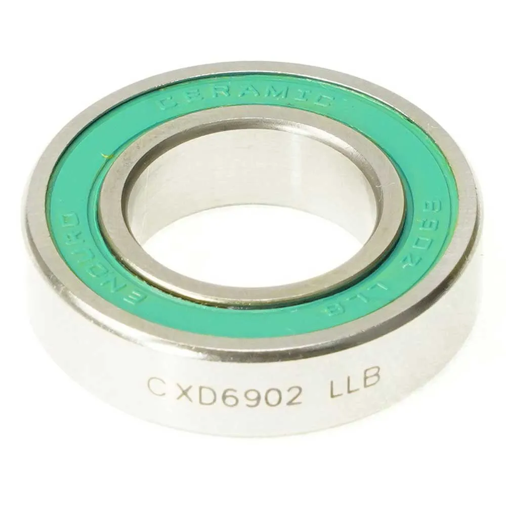 Enduro Bearings Bb Cxd 6902 Llb-bx Xd-15 Ceramic Hybrid Abec-5 Radial Lager, Silver, 15 x 28 x 7mm Enduro Bearings Bb Cxd 6902 Llb-bx Xd-15 Ceramic Hybrid Abec-5 Radial Lager, Silver, 15 x 28 x 7mm