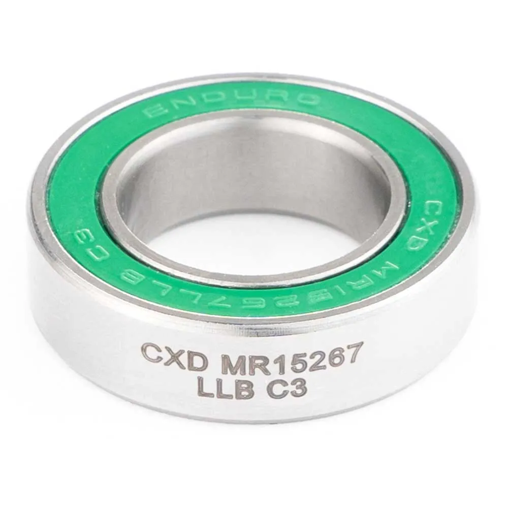 Enduro Bearings Bb Cxd Mr 15267 Llb C3-bag Xd-15 Ceramic Hybrid Abec-5 Radial Lager, Silver, 15 x 26 x 7mm Enduro Bearings Bb Cxd Mr 15267 Llb C3-bag Xd-15 Ceramic Hybrid Abec-5 Radial Lager, Silver, 15 x 26 x 7mm