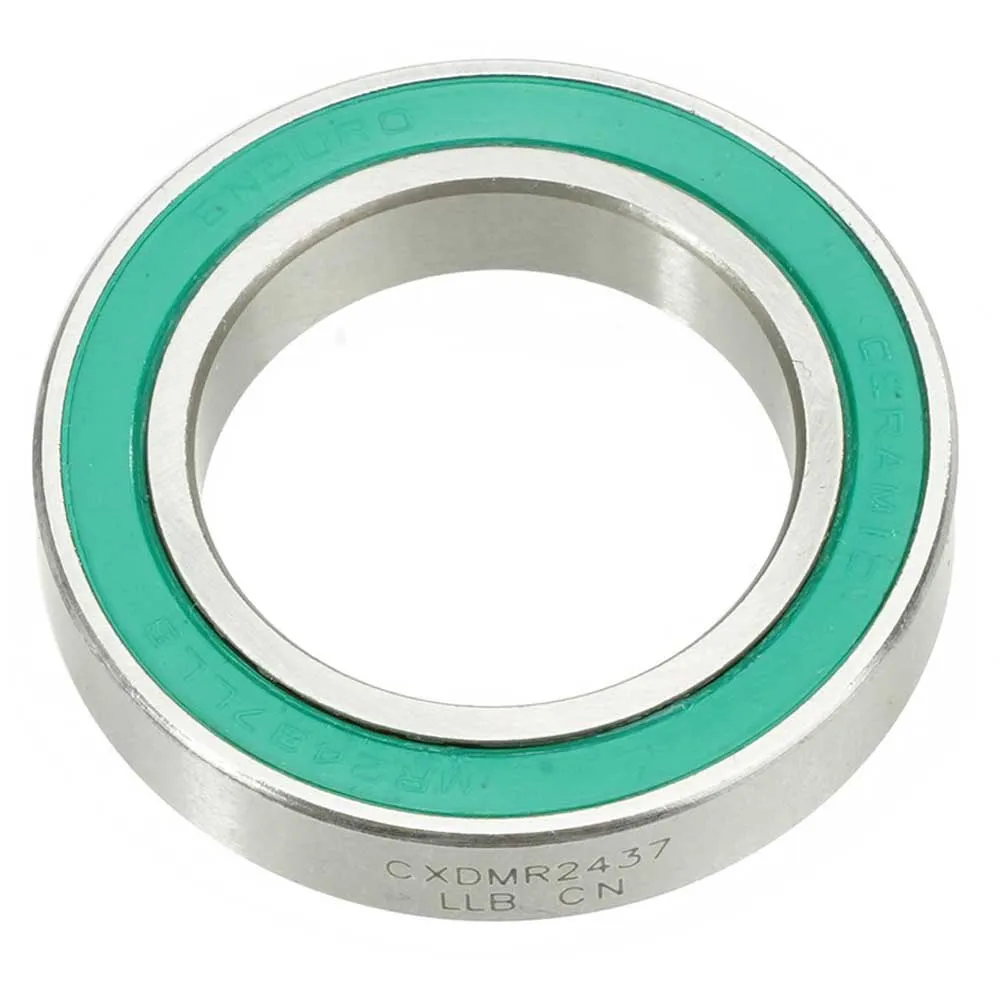 Enduro Bearings Bb Cxd Mr 2437 Llb-bag Abec-5 Xd-15 Ceramic Hybrid Radial Tretlager, Silver, 24 x 37 x 7mm Enduro Bearings Bb Cxd Mr 2437 Llb-bag Abec-5 Xd-15 Ceramic Hybrid Radial Tretlager, Silver, 24 x 37 x 7mm