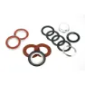 Enduro Bearings Bkc-0344 Bb90/95 Shimano Hollowtech Ii Ceramic Hybrid Tretlager, Silver / red, One Size