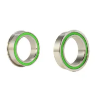 Enduro Bearings Bkc-7021 Press-in Ceramic-hybrid Xd-15 Flanged Double Row Tretlager Enduro Bearings Bkc-7021 Press-in Ceramic-hybrid Xd-15 Flanged Double Row Tretlager