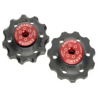 Enduro Bearings Bkcj-0195 11t Zero Ceramic Hybrid Shimano Fahrrad-schaltröllchensatz Enduro Bearings Bkcj-0195 11t Zero Ceramic Hybrid Shimano Fahrrad-schaltröllchensatz
