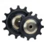 Enduro Bearings Bkcj-0457 Directline 11/13t Xd-15 Ceramic Hybrid 11s Shimano Grx Fahrrad-schaltröllchensatz, Black, One Size