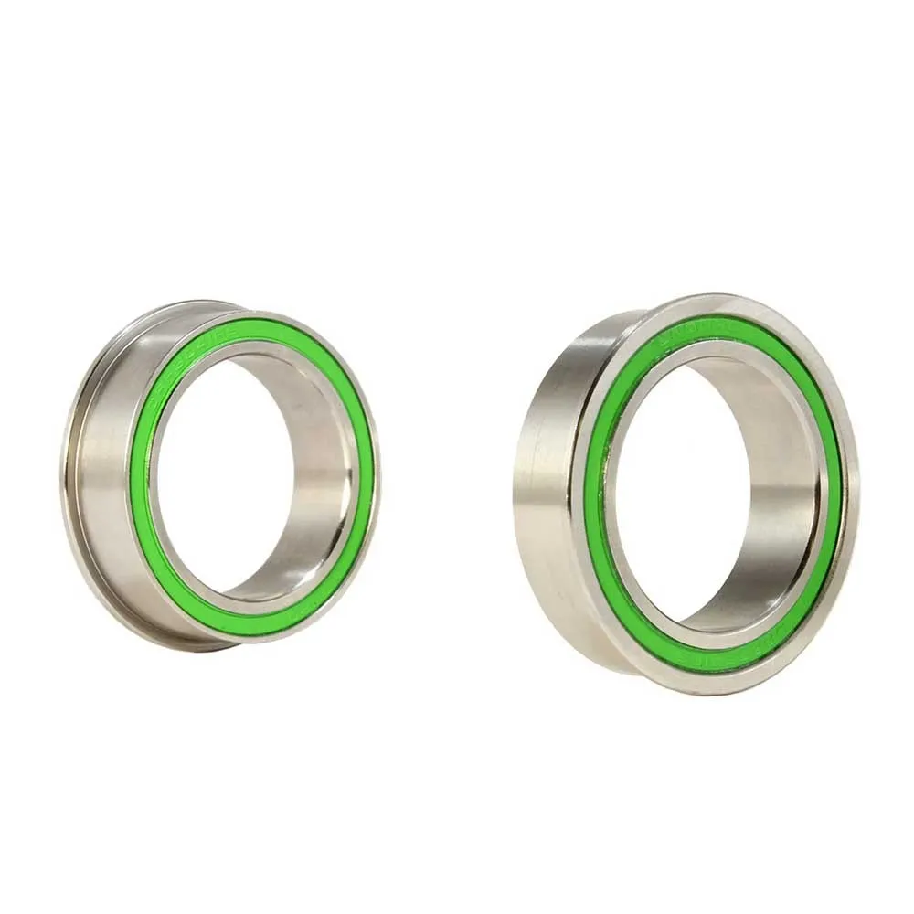 Enduro Bearings Bks-7016 Press-in Flanged Double Row Bb86-92/dub Stainless Steel Tretlager, Silver, One Size Enduro Bearings Bks-7016 Press-in Flanged Double Row Bb86-92/dub Stainless Steel Tretlager, Silver, One Size