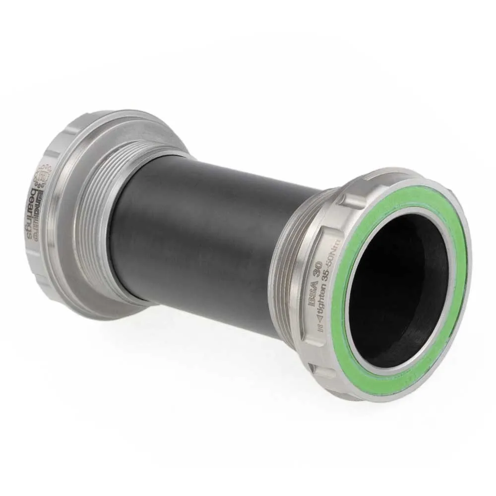 Enduro Bearings Bksm-8142 Bsa 68/73 Mm Threaded To 30 Mm Maxhit 440c Tretlager, Silver, One Size Enduro Bearings Bksm-8142 Bsa 68/73 Mm Threaded To 30 Mm Maxhit 440c Tretlager, Silver, One Size