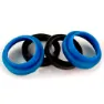 Enduro Bearings Fk6608 Marzocchi 35 Mm Gabeldichtringsatz, Blue / black, One Size