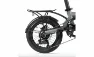 Eovolt Gepäckträger Alu kompatible mit 16", Schwarz, 16"