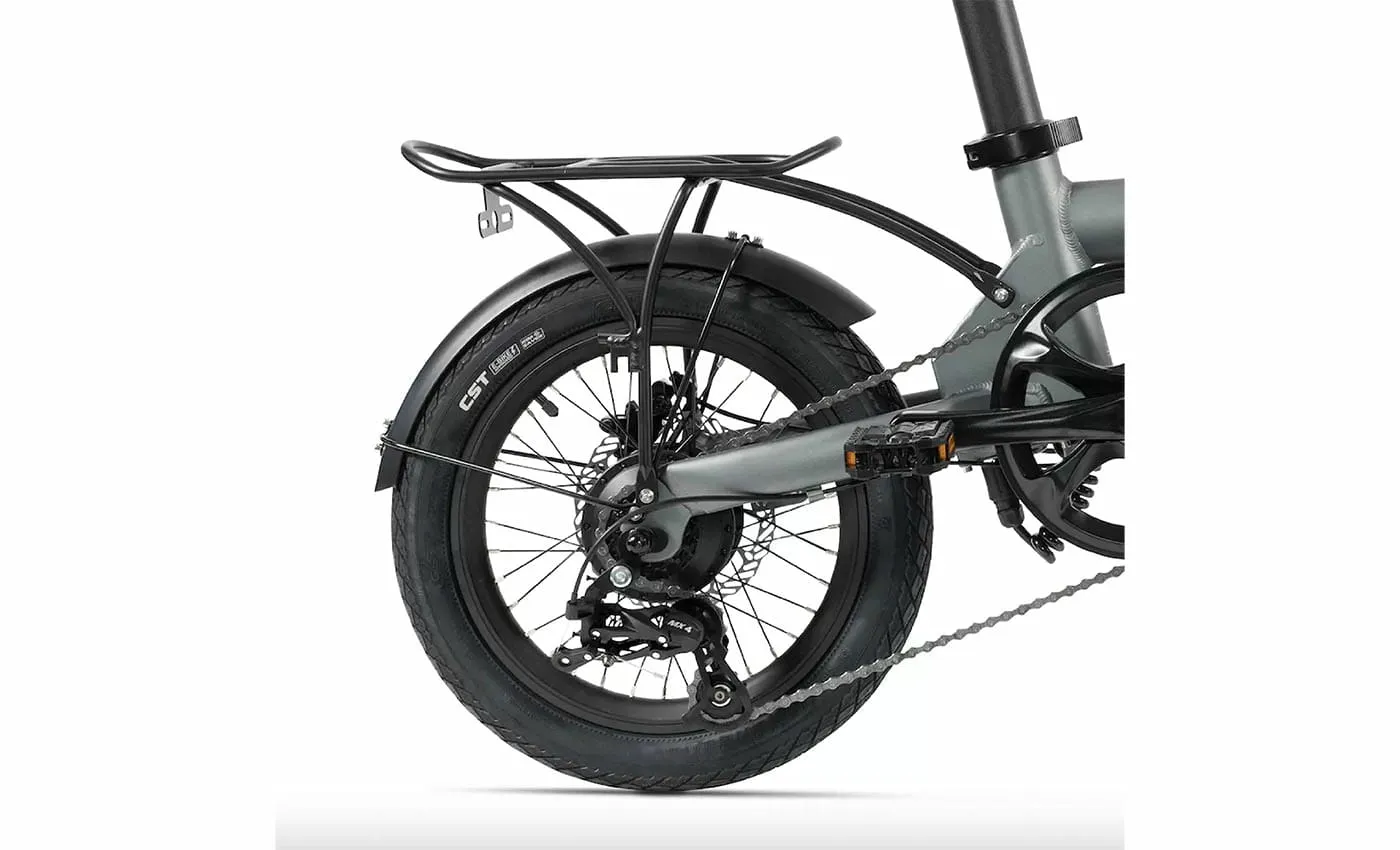 Eovolt Gepäckträger Alu kompatible mit 16", Schwarz, 16" Eovolt Gepäckträger Alu kompatible mit 16", Schwarz, 16"