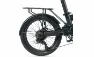 Eovolt Gepäckträger Alu kompatible mit 20", Schwarz, 20"