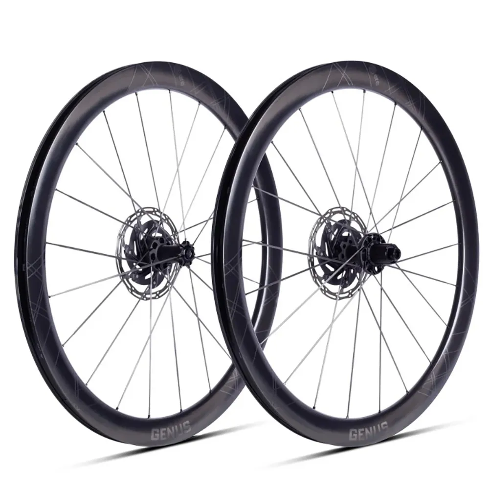 Ere Research Genus Ii Cl45-r Cl Disc Tubeless Rennrad Laufradsatz, Black, 12 x 100/12 x 142mm, Shimano/Sram HG Ere Research Genus Ii Cl45-r Cl Disc Tubeless Rennrad Laufradsatz, Black, 12 x 100/12 x 142mm, Shimano/Sram HG