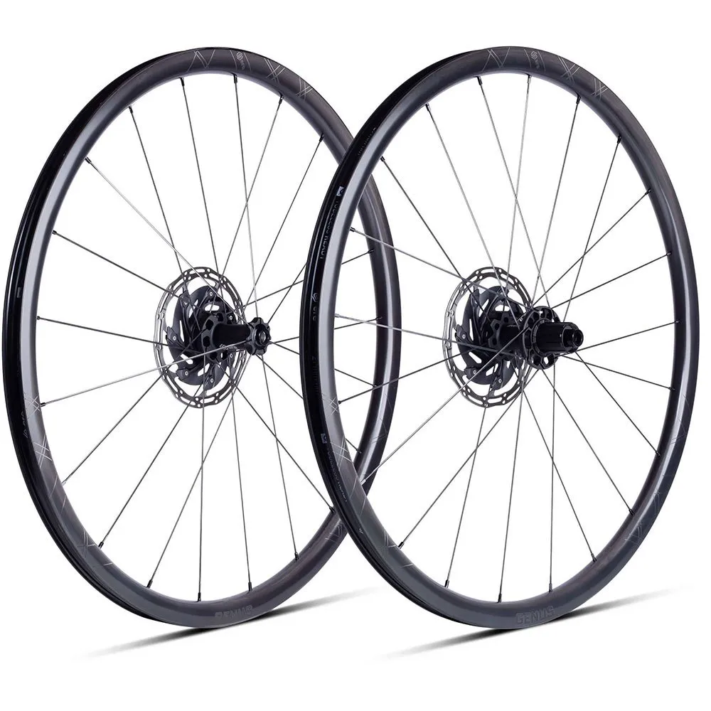 Ere Research Genus Ii Sl 30 Disc Tubeless Rennrad Laufradsatz, Black / black, 12 x 100 / 12 x 142mm, Shimano/Sram HG Ere Research Genus Ii Sl 30 Disc Tubeless Rennrad Laufradsatz, Black / black, 12 x 100 / 12 x 142mm, Shimano/Sram HG