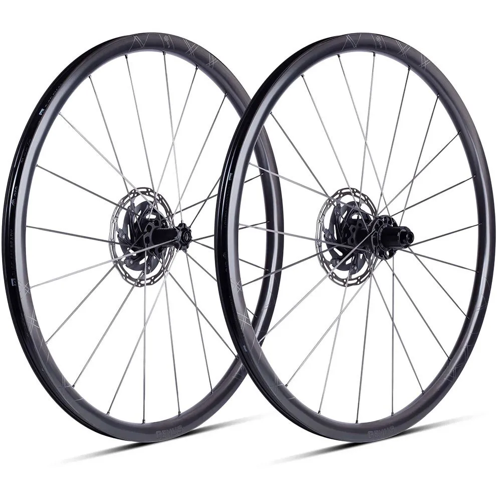 Ere Research Genus Ii Sl 30-r Disc Tubeless Rennrad Laufradsatz, Black / black, 12 x 100 / 12 x 142mm, Sram XDR Ere Research Genus Ii Sl 30-r Disc Tubeless Rennrad Laufradsatz, Black / black, 12 x 100 / 12 x 142mm, Sram XDR
